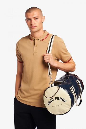 Fred Perry Multi Colour Barrel Miesten Laukut Monivärinen Laivastonsininen | FI 1999ZUTG